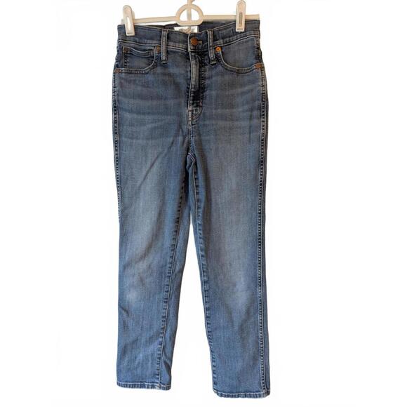 Madewell Denim - Madewell Women's Stovepipe Jeans - Blue Denim, Size 24